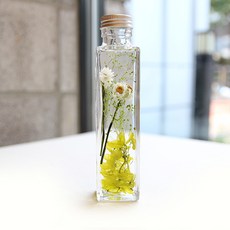 THE VOM 浮游花永生花氣氛燈, 綠色繡球花 蠟菊