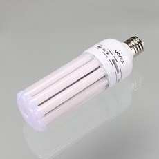 LISHIN Vitson 倉庫用 工業用 EL 玉米燈 LED 燈泡 E39 50W 3K, 燈泡色, 1個