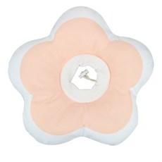 狗狗貓咪防水花瓣頸圈 粉彩蜜桃 M, 100g, 1個