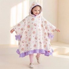 hejmini 迪士尼邦妮兔玫瑰蝴蝶結海灘袍