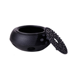 BlueSun 三通加熱器, 黑色的, 1個