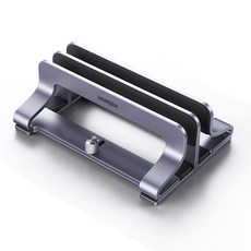 You-Green 錶盤式雙槽立式支架, 金屬灰, LP258