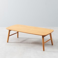MEDISONFURNITURE 貝拉 1100 折疊式 茶几 1100 x 500 x 350 mm, 原木色