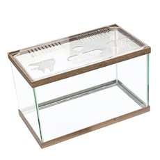 Samaqua New Press 魚缸, 復古棕色, 1個