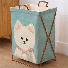 布料可愛角色洗衣籃 A6, 混色