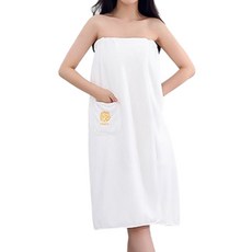 토스푸 홈 베이직 탑 원피스 골프 샤워가운, 타입2, 1개