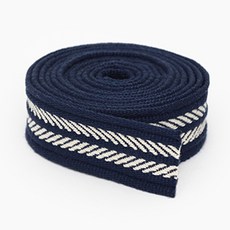 해피베어스 투 라인 가방끈 30mm, 1개, 네이비
