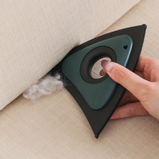 대한 반려동물 털 청소 빗 브러쉬, 녹색, 1개