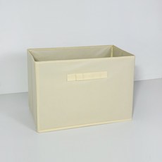 How.D 不織布收納盒彩色空間箱, 米色