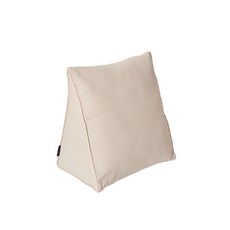 Upfill三角靠墊+隨機出貨套組, 象牙白色