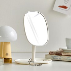 모던하우스 트레이 미니거울, 화이트