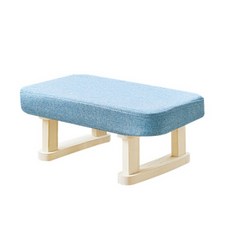 아미고 원목 미니스툴, 린넨블루