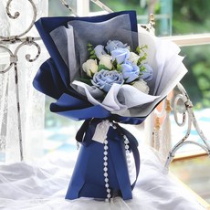 ASPASIA 世雅 珍珠大玫瑰花束+提袋, 1個