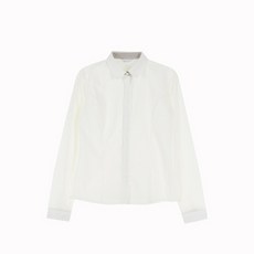 校服Mall棕色斜線亮點襯衫 校服上衣