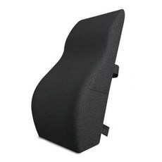 Body Formula 椅子靠背墊, 黑色, 1入