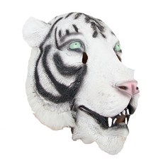 Partyzzang 仿真白虎橡膠頭套, 混色, 1個