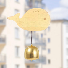 Himroom 美麗風鈴 鯨魚風鈴, 米色