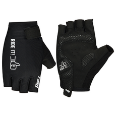 nSR RIDInG Club Ride It 半指手套 雙手穿戴, 1套, 黑色