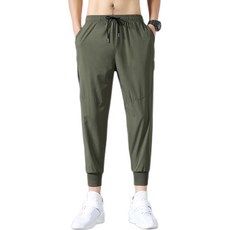 Auls男款基本點綴涼爽鬆緊運動褲 #739