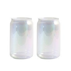 Seven Kitchen極光玻璃啤酒罐 350ml, 2個