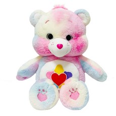 Care Bears 真心版彩虹熊絨毛玩偶, 45cm, 混色(L號)