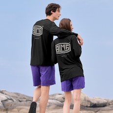 blackmonsterfit 大尺碼 大logo 長袖防磨衣