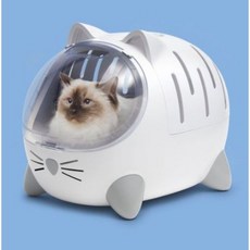 캣잇 고양이 픽시 미오 이동장, 화이트, 1개