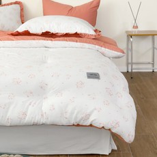 이블랑 국내 제조 블루밍가든 60수 순면 차렵이불