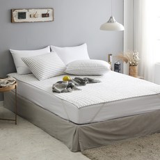 I'm Living 純棉水洗鬆緊帶絎縫床墊, 沙