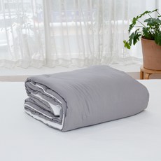 ahtty blanc 雙面莫代爾涼感被, 酷灰色