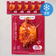 바르닭 멕시카나 소스품은 닭가슴살 땡초치킨맛 (냉동), 100g, 1개입, 6개