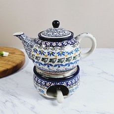 Artystyna 茶壺保溫座組, 981, 1套, 茶壺 + 保溫座 + 小蠟燭座