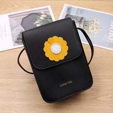 BNP 해바라기 휴대폰 미니 크로스백 파우치