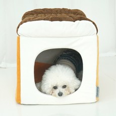 甜蜜吐司軟墊寵物屋, 混合色, 1個