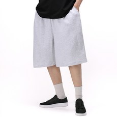 YTCloset 7分寬鬆百慕達運動褲