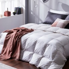 Classic Fabric 匈牙利鵝絨被 80% 標準款, 白色