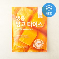 베트남산 망고 다이스 (냉동), 1개, 1kg
