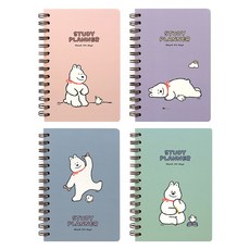 Pinkfoot 5000 BB 學習習慣學習計劃書 4 件套, 粉色、紫色、藍色、薄荷