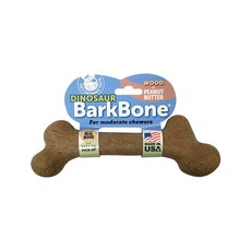 Pet Qwerks Toys 幼犬恐龍木棍堤岸花生醬l, 單色, 1個