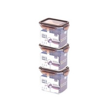 셰프웨어 퍼펙트씰 밀폐용기, 3개, 900ml