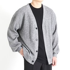 細條紋麻花針織開襟衫