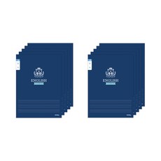 아이비스 남아용 초등3~6 영어노트 11603, 심플네이비, 10개