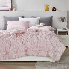 어울림 심플 골지 극세사 이불