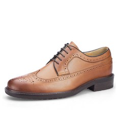 VONIN 經典翼紋雕花牛津鞋 IN554LBR