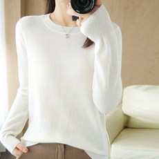 레몬소울 여성용 살리 라운드 니트티