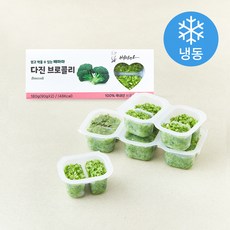 배마마 중간 다진 브로콜리 2개입 (냉동), 180g, 1개