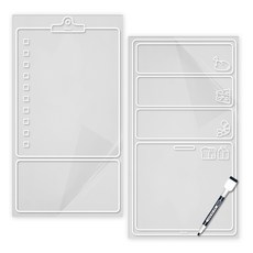 핀스 중형 초간편 메모시트 화이트팩 A