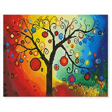 The Homes DIY 高級寶石十字繡套組, 25 幸福果實樹, 1套