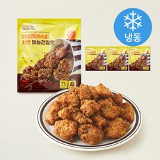 한끼통살 현미크리스피 닭다리 마늘간장맛 (냉동), 150g, 4개