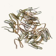 Clemence 窗簾夾 2.6 x 1.6cm, 青銅色, 30個